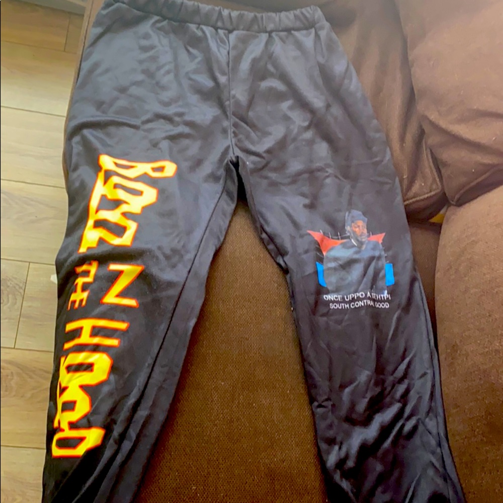 Size large Black Boyz n the hood sweatpants